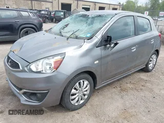 2017 Mitsubishi Mirage ES with VIN ML32A3HJ3HH022451, listed as a IAAI auction lot 42268192 with 45,565 mi miles and . Bid and sale history available at DreamBid. Image 17.
