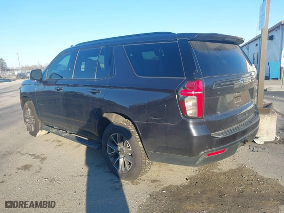 2022 Chevrolet Tahoe Z71 with VIN 1GNSKPKD3NR277652, listed as a IAAI auction lot 41335976 with 42,982 mi miles. Bid and sale history available at carsss.com. Image 3.