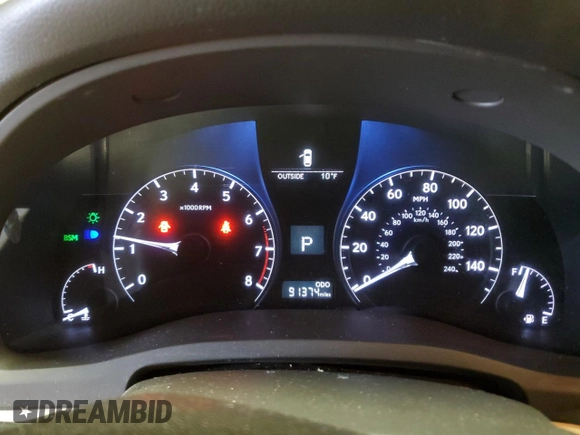 2015 Lexus RX 350 with VIN 2T2BK1BA4FC297184, listed as a Copart auction lot 43172245 with 91,374 mi miles and Salvage title. Bid and sale history available at DreamBid. Image 9.