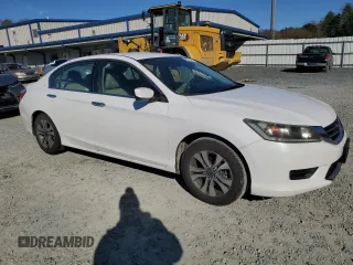 2015 Honda Accord Sedan LX with VIN 1HGCR2F30FA182450, listed as a Copart auction lot 46618085 with 143,876 mi miles and Salvage Title. Bid and sale history available at carsss.com. Image 4.