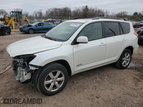 2008 Toyota RAV4 Ltd with VIN JTMZK31V685018322, listed as a Copart auction lot 50507095 with 136,413 mi miles and Salvage Title. Bid and sale history available at carsss.com. Image 1.