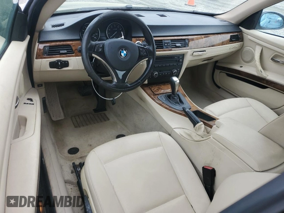 2008 BMW 3 Series 328i with VIN WBAWB33518P133931, listed as a Copart auction lot 51657885 with 187,247 mi miles and Salvage title. Bid and sale history available at DreamBid. Image 8.