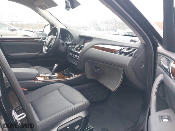 2015 BMW X3 xDrive28i with VIN 5UXWX9C58F0D49628, listed as a IAAI auction lot 41706127 with 99,982 mi miles. Bid and sale history available at carsss.com. Image 5.