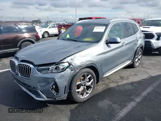 2024 BMW X3 sDrive30i with VIN 5UX43DP02R9U43683, listed as a IAAI auction lot 41432529 with 2,130 mi miles and . Bid and sale history available at DreamBid. Image 17.