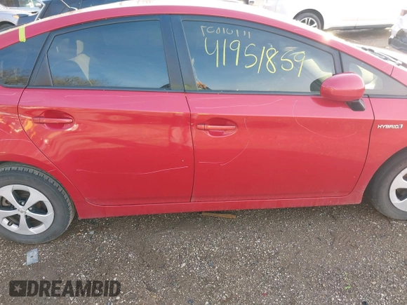 2013 Toyota Prius One z VIN JTDKN3DUXD5696576, wystawiony jako IAAI lot #41951859 z przebiegiem 181 795 mil mil oraz . Historia ofert i sprzedaży dostępna na DreamBid. Obrazek 13.