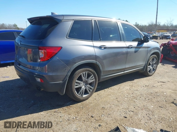 2019 Honda Passport EX-L with VIN 5FNYF7H54KB000467, listed as a IAAI auction lot 41342341 with 172,811 mi miles and . Bid and sale history available at carsss.com. Image 4.