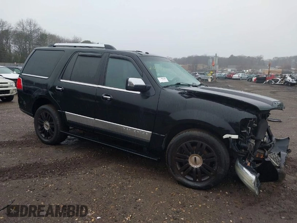 2008 Lincoln Navigator with VIN 5LMFU28518LJ04445, listed as a IAAI auction lot 41353163 with 999,999 mi miles. Bid and sale history available at carsss.com. Image 1.