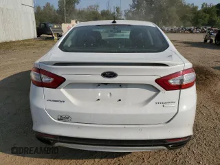 2016 Ford Fusion Titanium with VIN 3FA6P0K95GR331772, listed as a Copart auction lot 48858785 with 163,014 mi miles and Clean Title. Bid and sale history available at carsss.com. Image 6.