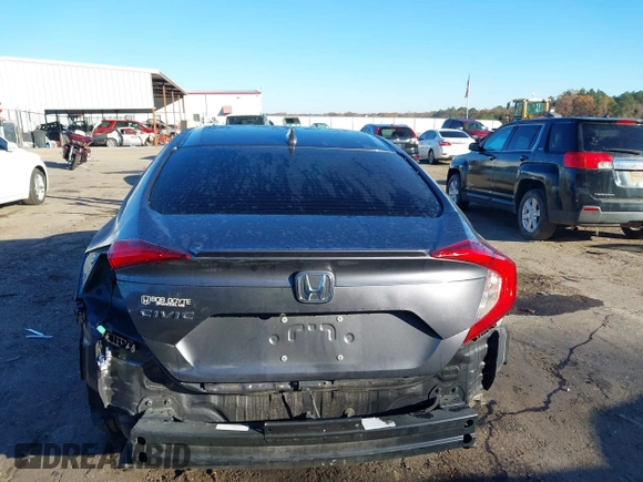 2020 Honda Civic Sedan Touring with VIN 19XFC1F97LE001901, listed as a IAAI auction lot 41048129 with 67,027 mi miles. Bid and sale history available at carsss.com. Image 16.