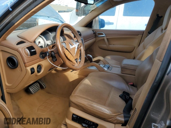 2008 Porsche Cayenne GTS with VIN WP1AD29P48LA74504, listed as a Copart auction lot 76355594 with Not provided miles and Salvage title. Bid and sale history available at DreamBid. Image 7.