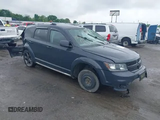 2018 Dodge Journey Crossroad with VIN 3C4PDDGGXJT514620, listed as a IAAI auction lot 42117159 with 110,252 mi miles. Bid and sale history available at carsss.com. Image 1.
