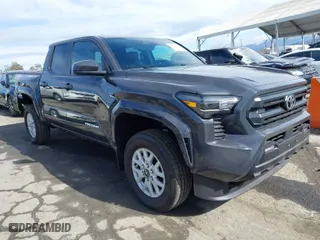 2024 Toyota Tacoma 4WD SR5 with VIN 3TMLB5JN7RM022456, listed as a IAAI auction lot 41430159 with 6,058 mi miles. Bid and sale history available at carsss.com. Image 1.