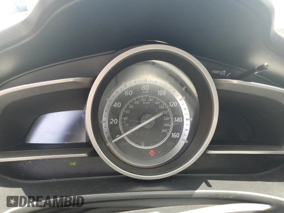 2015 Mazda 3 i Touring with VIN 3MZBM1L7XFM154245, listed as a Copart auction lot 61571995 with Not provided miles and Salvage title. Bid and sale history available at DreamBid. Image 9.