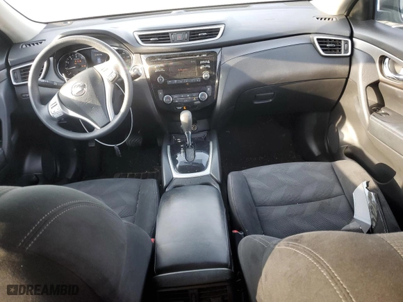 2014 Nissan Rogue SV with VIN 5N1AT2MV6EC812319, listed as a Copart auction lot 49221175 with 117,010 mi miles and Salvage Title. Bid and sale history available at carsss.com. Image 8.