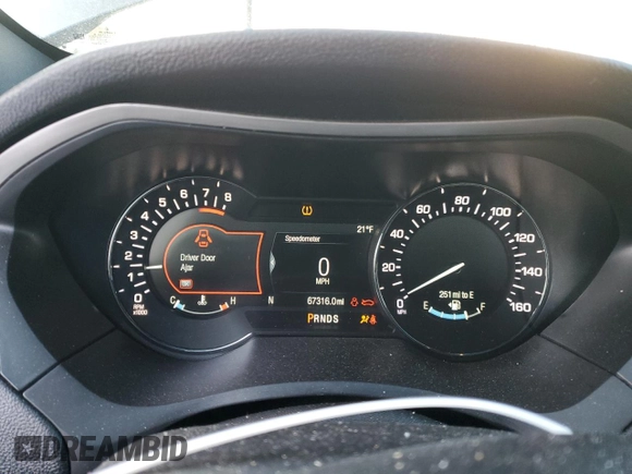 2020 Lincoln MKZ Standard with VIN 3LN6L5A93LR608915, listed as a Copart auction lot 45404575 with 67,316 mi miles and Salvage Title. Bid and sale history available at DreamBid. Image 9.