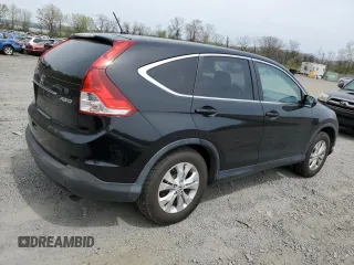 2014 Honda CR-V EX with VIN 2HKRM4H50EH675599, listed as a Copart auction lot 54400695 with 156,566 mi miles and Salvage Title. Bid and sale history available at carsss.com. Image 3.