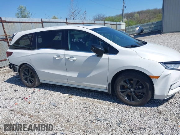 2023 Honda Odyssey Sport z VIN 5FNRL6H73PB022900, wystawiony jako IAAI lot #41977796 z przebiegiem 65 558 mil mil oraz . Historia ofert i sprzedaży dostępna na DreamBid. Obrazek 12.