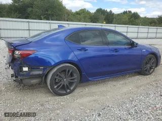 2018 Acura TLX w/A-SPEC Pkg with VIN 19UUB2F65JA012015, listed as a Copart auction lot 70787314 with 60,263 mi miles and Salvage Title. Bid and sale history available at carsss.com. Image 3.