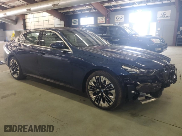 2024 BMW 5 Series 530i xDrive with VIN WBA53FJ07RCR78518, listed as a Copart auction lot 66677864 with 1,000 mi miles and Salvage Title. Bid and sale history available at carsss.com. Image 4.