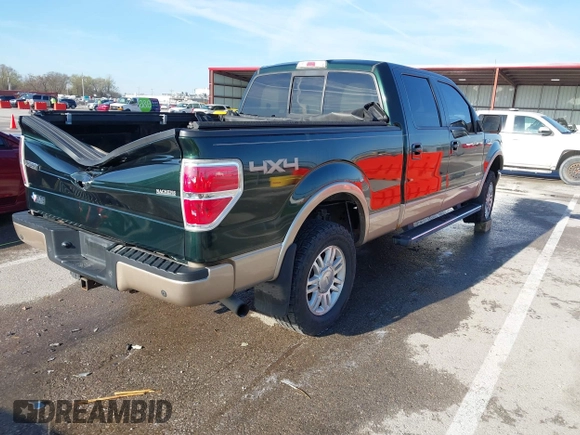 2012 Ford F-150 XL with VIN 1FTFW1ET3CFB33371, listed as a IAAI auction lot 41889333 with 125,894 mi miles. Bid and sale history available at carsss.com. Image 4.