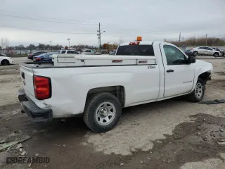 2015 Chevrolet Silverado 1500 Work Truck with VIN 1GCNCPEC6FZ282349, listed as a Copart auction lot 79097254 with 0 mi miles and Salvage Title. Bid and sale history available at carsss.com. Image 3.