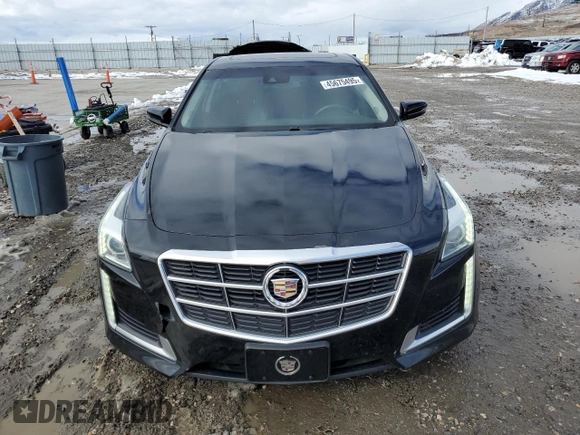 2014 Cadillac CTS Luxury AWD with VIN 1G6AX5S38E0160464, listed as a Copart auction lot 45675495 with 132,439 mi miles and Salvage Title. Bid and sale history available at DreamBid. Image 5.