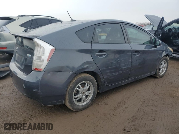 2010 Toyota Prius II with VIN JTDKN3DU2A1003907, listed as a Copart auction lot 48234605 with 281,205 mi miles and Salvage Title. Bid and sale history available at DreamBid. Image 3.