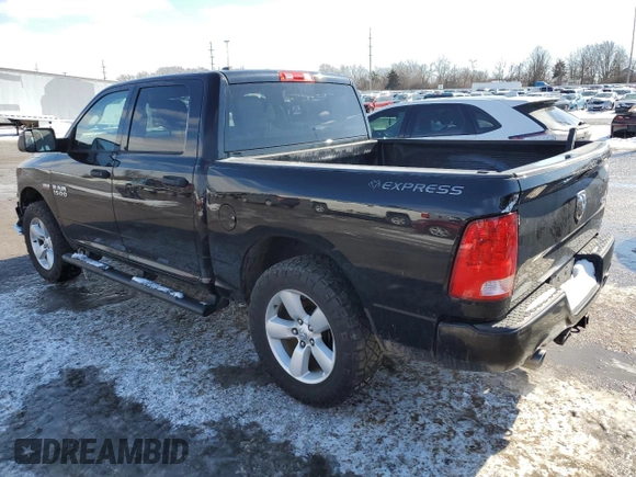 2014 Ram 1500 Express with VIN 1C6RR7KT1ES343691, listed as a Copart auction lot 45643425 with 167,547 mi miles and Salvage Title. Bid and sale history available at carsss.com. Image 2.