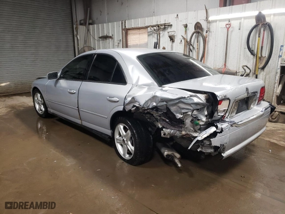 2000 Lincoln LS with VIN 1LNHM86S6YY910548, listed as a Copart auction lot 41493745 with 101,405 mi miles and Salvage Title. Bid and sale history available at carsss.com. Image 2.