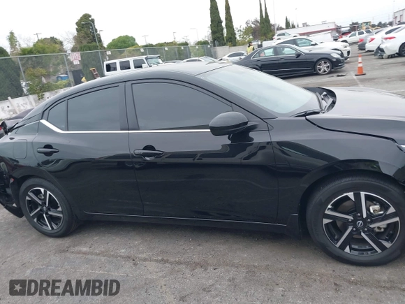 2025 Nissan Sentra SV with VIN 3N1AB8CV1SY243431, listed as a IAAI auction lot 41885210 with 1,325 mi miles and . Bid and sale history available at DreamBid. Image 13.