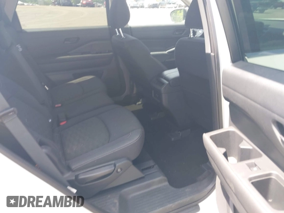2024 Nissan Pathfinder S with VIN 5N1DR3AC1RC256575, listed as a IAAI auction lot 42042961 with 21,504 mi miles and . Bid and sale history available at DreamBid. Image 8.