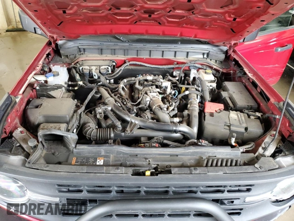 2021 Ford Bronco с VIN 1FMEE5DP8MLA72186, выставлен на аукционе Copart как лот 54100605 с пробегом 60 653 миль миль и Списание • Salvage title. История ставок и продаж доступна на DreamBid. Изображение 12.