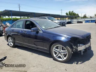 2013 Mercedes-Benz C 350 Sport with VIN WDDGF5HB7DA868759, listed as a Copart auction lot 58220784 with 70,909 mi miles and Salvage Title. Bid and sale history available at DreamBid. Image 4.