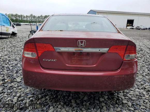 2009 Honda Civic LX z VIN 2HGFA16599H545009, wystawiony jako Copart lot #56104405 z przebiegiem Nie podano mil oraz Szkoda całkowita • Salvage title. Historia ofert i sprzedaży dostępna na DreamBid. Obrazek 6.