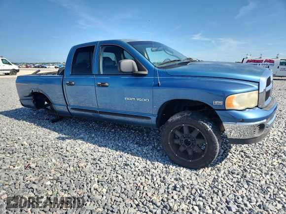 2005 Dodge 1500 SLT z VIN 1D7HU18D95J591540, wystawiony jako Copart lot #58260035 z przebiegiem 232 384 mil mil oraz Szkoda całkowita • Salvage title. Historia ofert i sprzedaży dostępna na DreamBid. Obrazek 4.