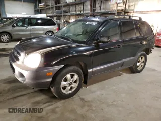 2006 Hyundai Santa Fe GLS z VIN KM8SC13D96U105251, wystawiony jako Copart lot #43533455 z przebiegiem 202 809 mil mil oraz Szkoda całkowita • Salvage title. Historia ofert i sprzedaży dostępna na DreamBid. Obrazek 1.