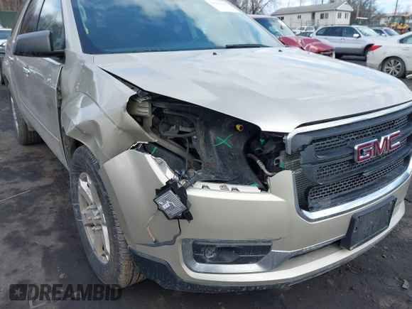 2015 GMC Acadia SLE with VIN 1GKKVPKD1FJ250809, listed as a IAAI auction lot 41703243 with 131,830 mi miles. Bid and sale history available at carsss.com. Image 6.