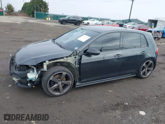 2015 Volkswagen Golf GTI SE with VIN 3VW5T7AU5FM102579, listed as a IAAI auction lot 41131577 with 97,894 mi miles. Bid and sale history available at carsss.com. Image 15.