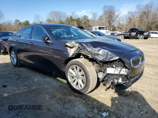 2016 BMW 5 Series 528i xDrive with VIN WBA5A7C54GG152400, listed as a Copart auction lot 80543343 with 74,579 mi miles and Salvage title. Bid and sale history available at DreamBid. Image 4.