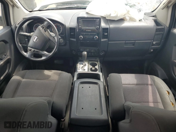 2015 Nissan Titan SV with VIN 1N6BA0ED8FN512230, listed as a Copart auction lot 54888545 with Not provided miles and Salvage title. Bid and sale history available at DreamBid. Image 8.