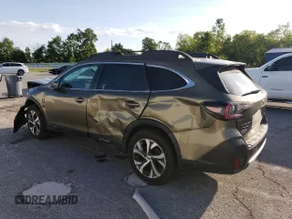 2022 Subaru Outback Limited with VIN 4S4BTANC4N3218145, listed as a Copart auction lot 57960535 with 60,523 mi miles and Salvage title. Bid and sale history available at DreamBid. Image 2.