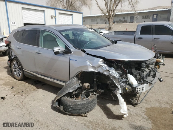 2022 Honda CR-V Hybrid Touring with VIN 5J6RT6H94NL031790, listed as a Copart auction lot 47485225 with 37,473 mi miles and Salvage Title. Bid and sale history available at carsss.com. Image 4.