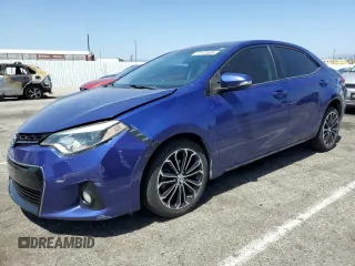 2014 Toyota Corolla L with VIN 5YFBURHE4EP063973, listed as a Copart auction lot 57172605 with 200,849 mi miles and Salvage title. Bid and sale history available at DreamBid. Image 1.