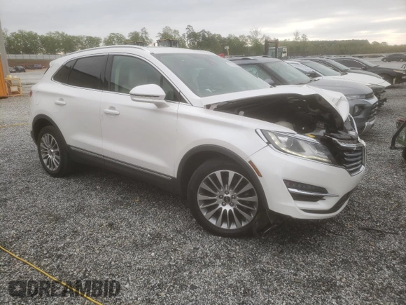 2018 Lincoln MKC Reserve with VIN 5LMCJ3C97JUL04340, listed as a Copart auction lot 52628585 with 83,486 mi miles and Salvage title. Bid and sale history available at DreamBid. Image 4.