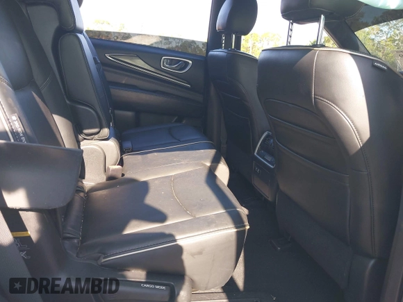 2020 Infiniti QX60 Luxe with VIN 5N1DL0MM3LC526479, listed as a IAAI auction lot 42044109 with 84,010 mi miles and . Bid and sale history available at DreamBid. Image 8.