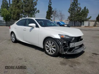 2015 Lexus IS 250 with VIN JTHBF1D29F5082992, listed as a Copart auction lot 60929335 with 34,283 mi miles and Salvage title. Bid and sale history available at DreamBid. Image 4.