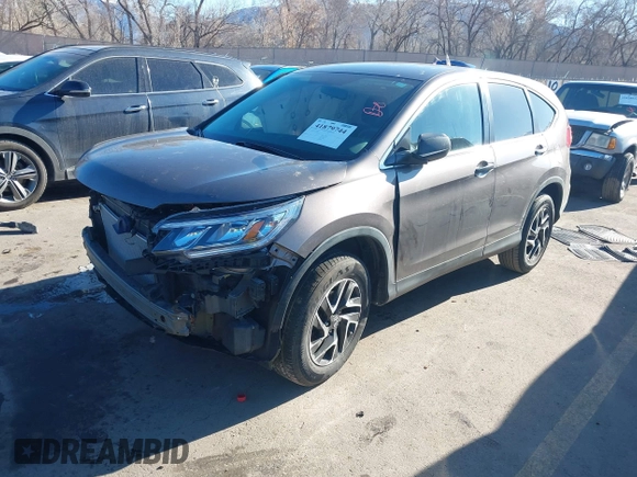 2016 Honda CR-V SE with VIN 5J6RM4H40GL118420, listed as a IAAI auction lot 41879744 with 105,792 mi miles and . Bid and sale history available at carsss.com. Image 18.