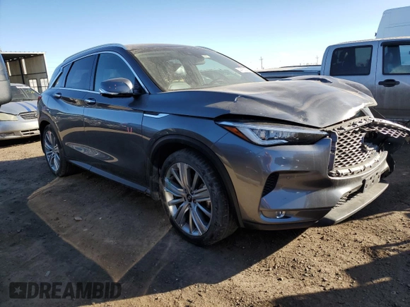 2020 Infiniti QX50 Luxe с VIN 3PCAJ5M33LF104023, выставлен на аукционе Copart как лот 44150225 с пробегом 58 110 миль миль и Списание • Salvage title. История ставок и продаж доступна на DreamBid. Изображение 4.