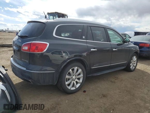 2014 Buick Enclave Premium with VIN 5GAKVCKD0EJ232144, listed as a Copart auction lot 46697835 with 126,069 mi miles and Salvage Title. Bid and sale history available at DreamBid. Image 3.