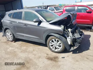 2020 Hyundai Tucson SE z VIN KM8J2CA48LU190592, wystawiony jako IAAI lot #41864471 z przebiegiem 121 675 mil mil oraz . Historia ofert i sprzedaży dostępna na DreamBid. Obrazek 1.